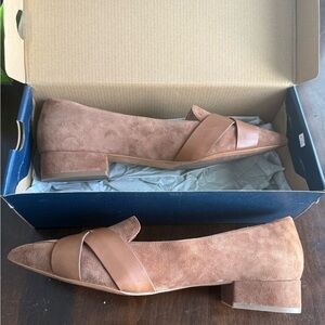 Cole Haan Brown Suede Women's Flats